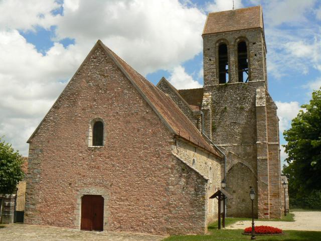 Eglise de Savins en Seine-et-Marne (France)