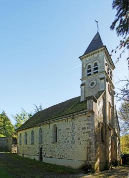 Church Notre Dame de la Nativité (Our Lady of the Christmas) in Bréau