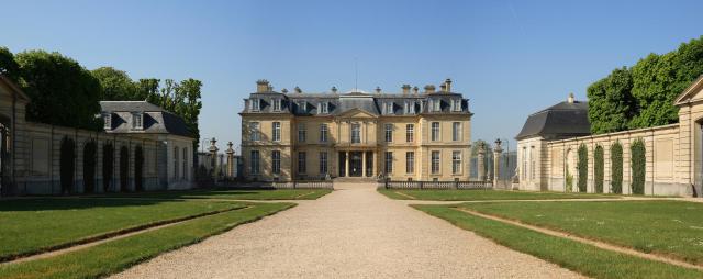 Château de Champs-sur-Marne, Champs-sur-Marne, dans le département de Seine-et-Marne, France.