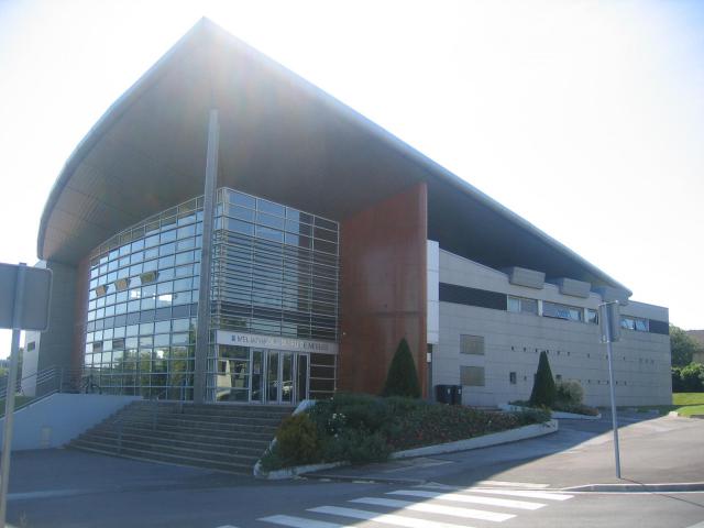 la Médiathèque du Ru du Nesles, Champs-sur-Marne (France)