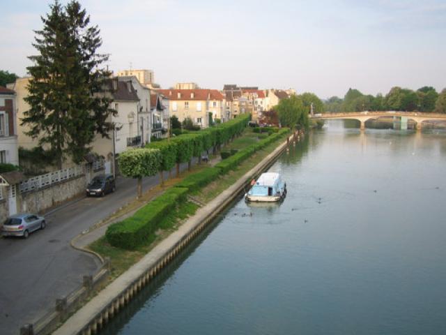 la Marne all'altezza di Lagny