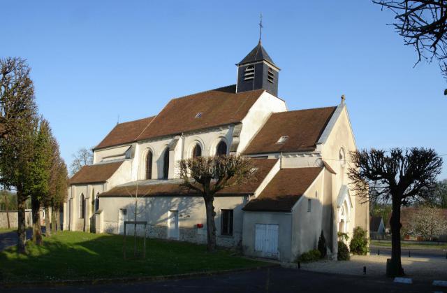 Église de Pomponne (Seine-et-Marne), France Avril 2007 Photo personnelle (own work) de Clicsouris