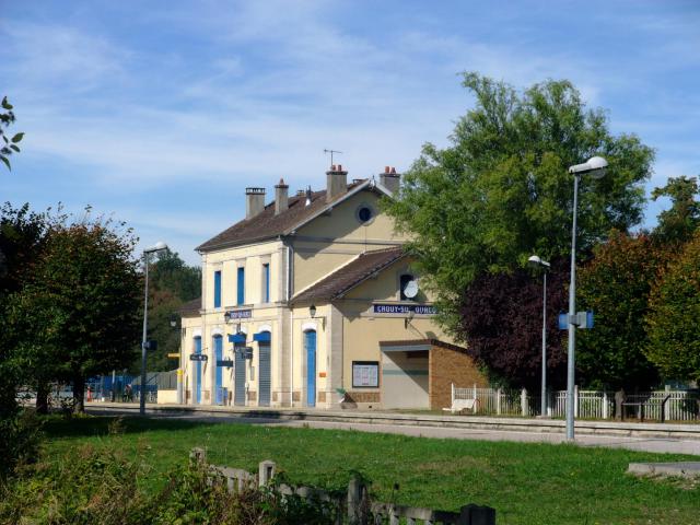 La gare de Crouy-sur-Ourcq