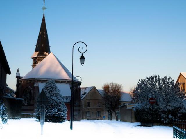 Hiver 2010/2011 - Derrière l'église