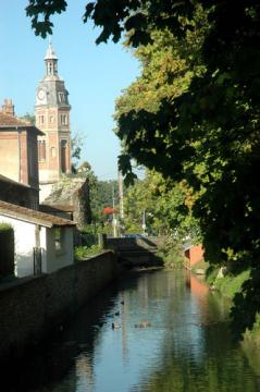 Crécy-la-Chapelle - Le Grand Morin et le Beffroi - RIF - Randonnée du 30 août 2008
