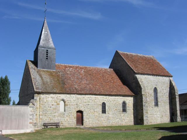 Église Saint-Léonard de Vanvillé. (département de la Seine et Marne, région Île-de-France).
