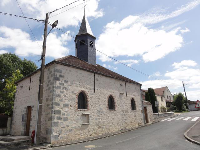 Rouilly (Seine-et-Marne) église à La Bretonnière