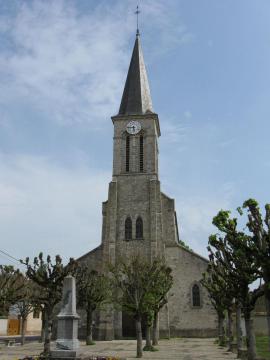 Église Saint-Héracle de Balloy. (Seine-et-Marne, région Île-de-France).