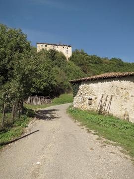 Mauvezin-de-Sainte-Croix (Ariège, Midi-Pyrénées, France) - Château de Mauvezin.