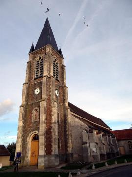 Église Saint-Médard, Boutigny, Seine-et-Marne, France.