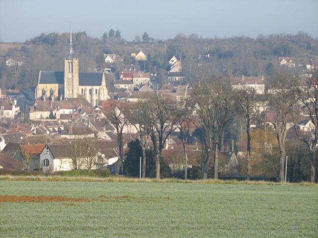 Vue de Donnemarie-Dontilly (église de Donnemarie)