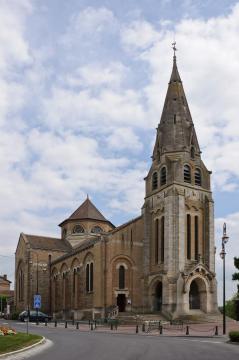 L'église Saint-Denis-Sainte-Foy à Coulommiers (Seine-et-Marne, France)