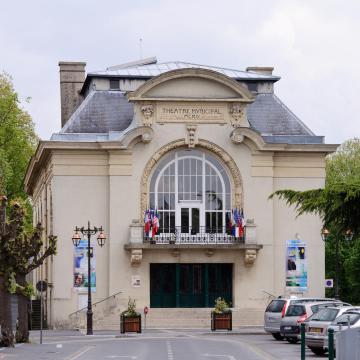 Le théâtre municipal de Coulommiers (Seine-et-Marne, France)