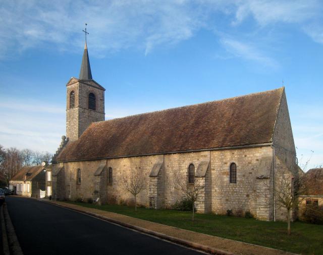 L'église de La Brosse-Montceaux (Seine et marne)