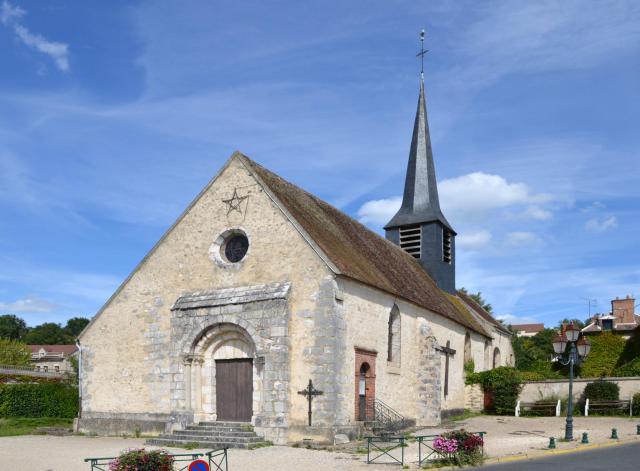 Eglise Notre-Dame de Champagne sur Seine, Seine et Marne, France