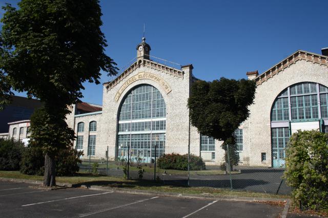 Usine Schneider in Champagne-sur-Seine im Département Seine-et-Marne (Île-de-France)