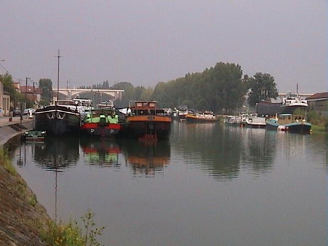 péniches sur le loing