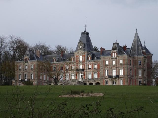Château de Montgermont à Pringy. (Seine-et-Marne, région Île-de-France).