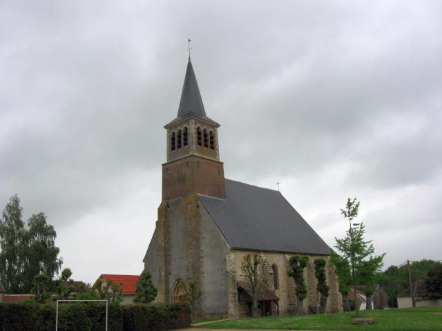 Église Saint-Martin de Villuis. (Seine-et-Marne, région Île-de-France).