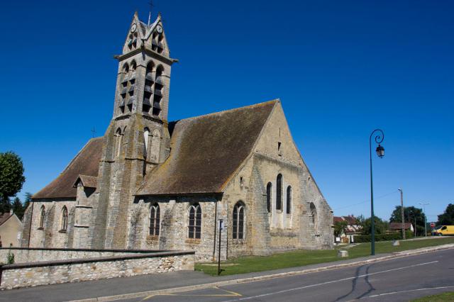 Église Sainte-Geneviève d'Héricy, Seine-et-Marne, France
