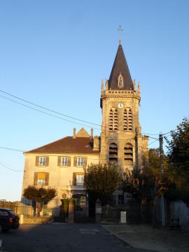 L'église de Thieux, Seine-et-Marne (France) - Novembre 2006 Photo personnelle de clicsouris
