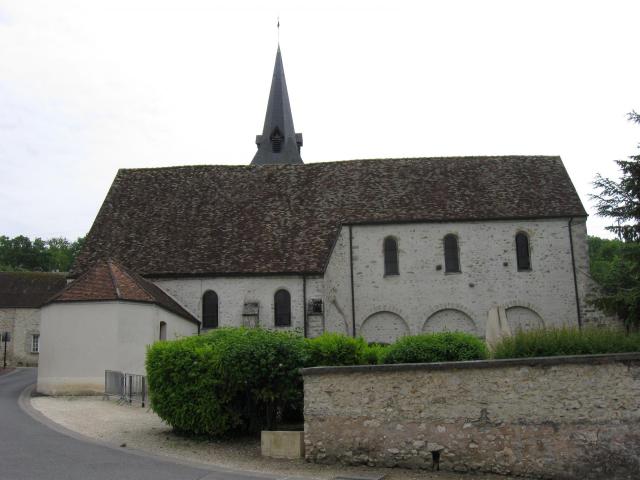 Église Saint-Brice de Saint-Brice. (Seine-et-Marne, région Île-de-France).