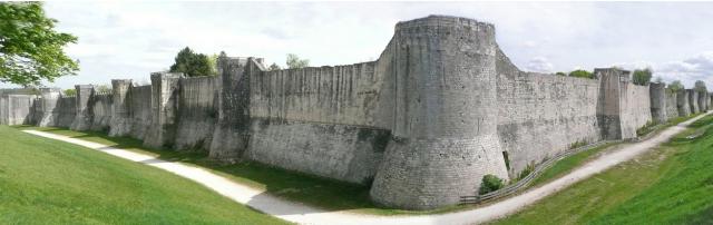 Remparts de Provins, panoramique