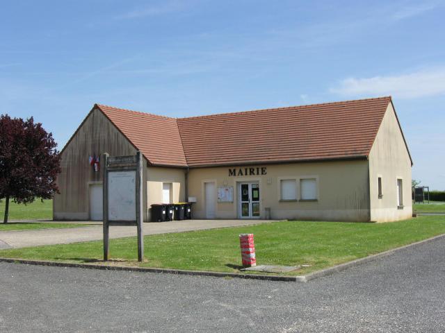 Mairie de La Chapelle-Saint-Sulpice. (Seine-et-Marne, région Île-de-France).