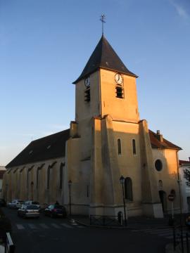 L'église catholique romaine de Thorigny-sur-Marne, Seine-et-Marne, France.