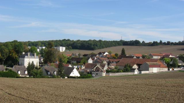 Village de Poigny (Seine-et-Marne, Île-de-France, France).