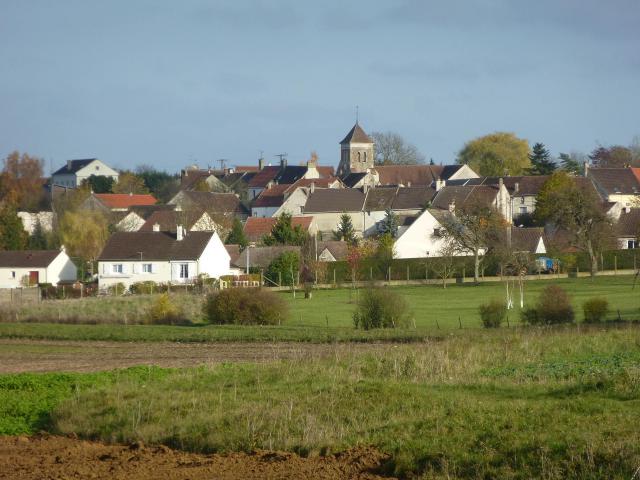 Village de Saint-Fiacre. (Seine-et-Marne, région Île-de-France).