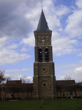 église en pays de Brie, vista
