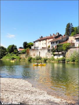 Canoë sur l'Ain