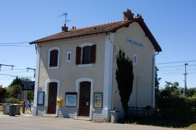 Gare de Vulaines-sur-Seine - Samoreau, Vulaines-sur-Seine, Seine-et-Marne, France