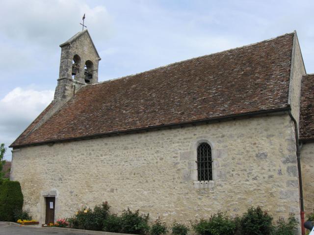 Église Sainte-Marie-Madeleine (La Madeleine-sur-Loing, Seine-et-Marne, région Île-de-France)