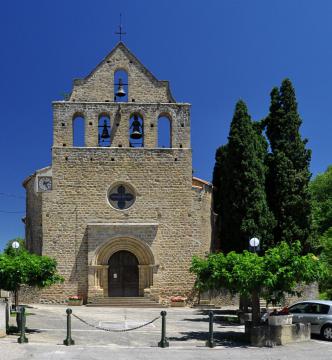 église Saint Jean l'évangéliste à Teilhet (Ariège)