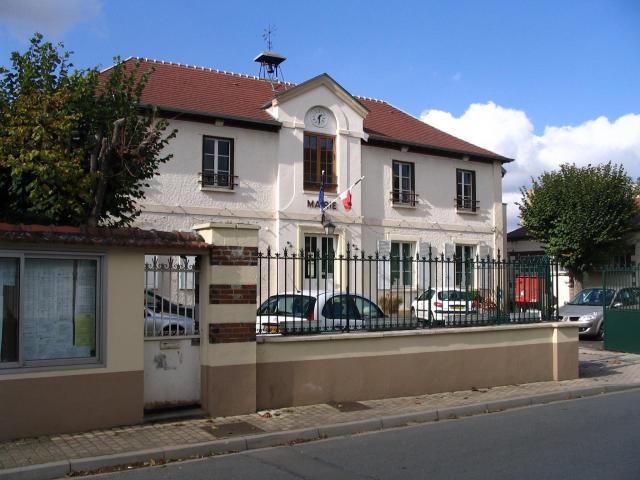 L'hôtel de ville de Coubert, Seine-et-Marne, France.