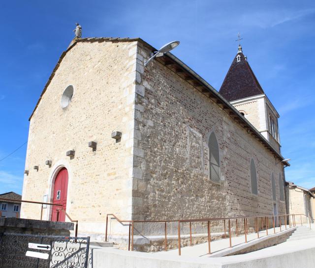Église Saint-Maurice de Dompierre-sur-Veyle.