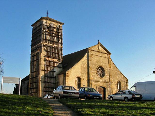 Église de meulan (Yvelines) Photo JH Mora, janvier 2006