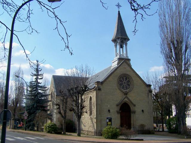 Temple protestant au Vésinet, Yvelines, France