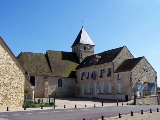 Hôtel de ville de Tacoignières (Yvelines, France)