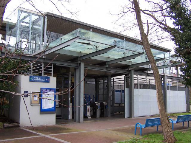Gare d'Achères (Yvelines, France)