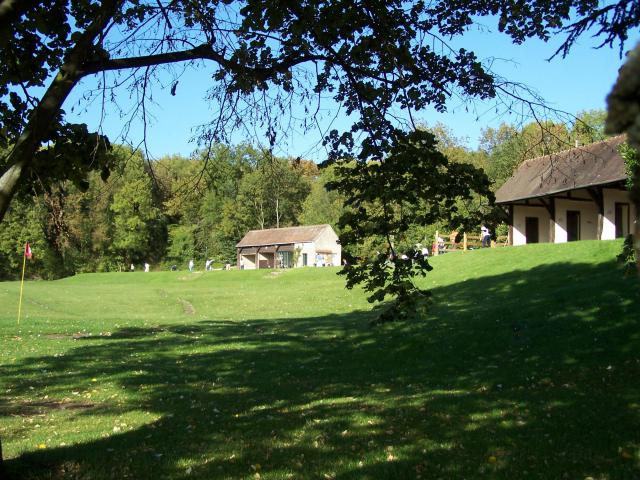 Practice du golf de Saint-Nom-la-Bretèche (Yvelines, France)