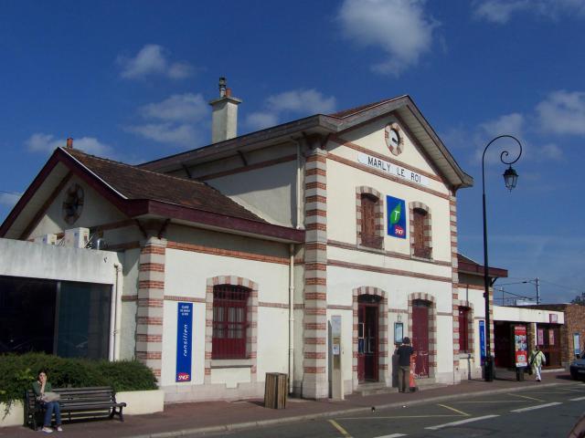 Gare de Marly-le-Roi (Yvelines, France)
