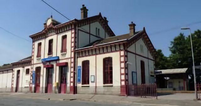 La gare SNCF de Meulan-Hardricourt.