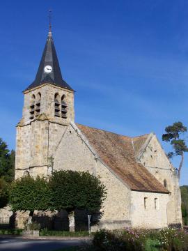 Église Saint-Jean-Baptiste de Choisel (Yvelines, France)