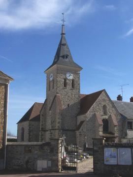 Église Notre-Dame-de-la-Nativité de Voisins-le-Bretonneux (Yvelines, France)
