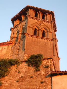Clocher de l'église de Saint-Ybars