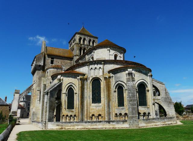 Abbaye Saint-Jouin-de-Marnes, Deux-Sèvres, France