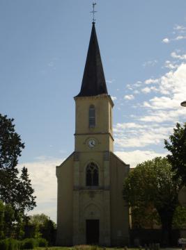 L'église d'Aubigné (Deux-Sèvres)